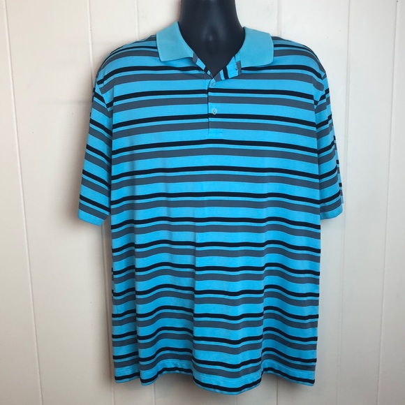 Nike Other - Nike Golf XL Shirt Polo Henley Teal Blue